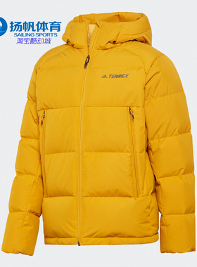 Adidas/阿迪达斯正品秋季新款男子冬季户外休闲运动羽绒服 GE9899