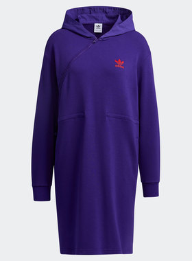 Adidas/阿迪达斯正品三叶草新款CNY Dress 女子运动连衣裙 GQ8836