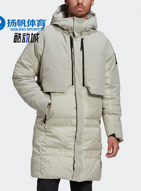 Adidas/阿迪达斯正品保暖男子冬马甲双面两件套保暖羽绒服 FT2430