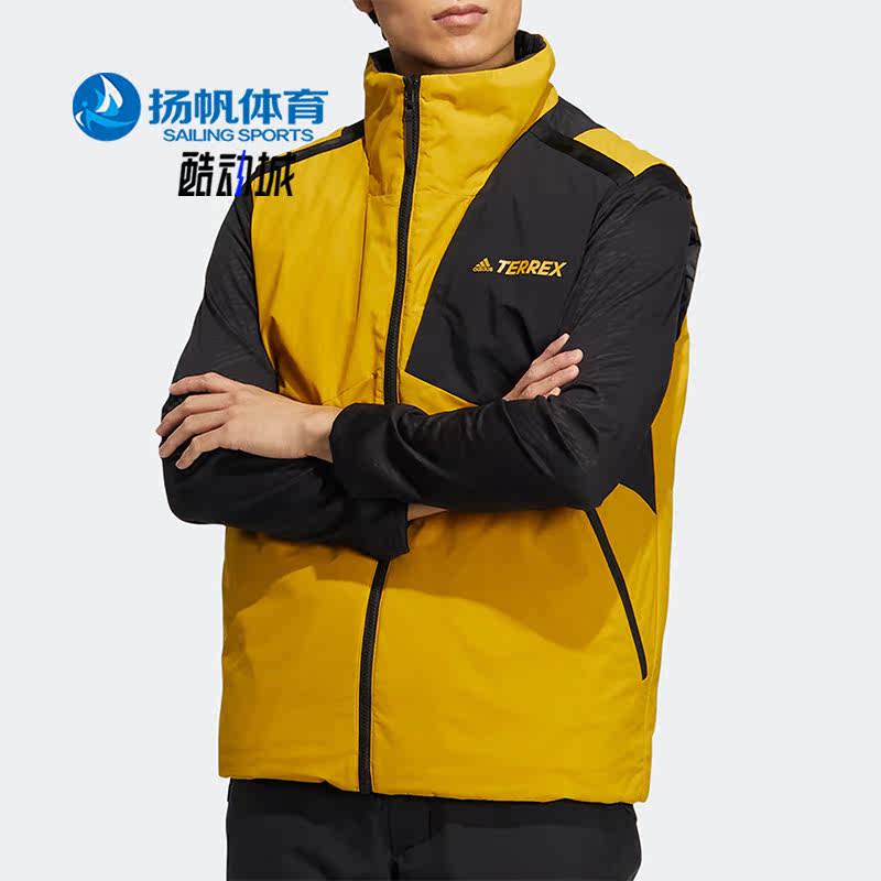 阿迪达斯正品羽绒马甲