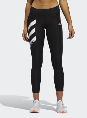 Adidas/阿迪达斯正品OWN THE RUN TGT 女装跑步运动紧身裤FP7539