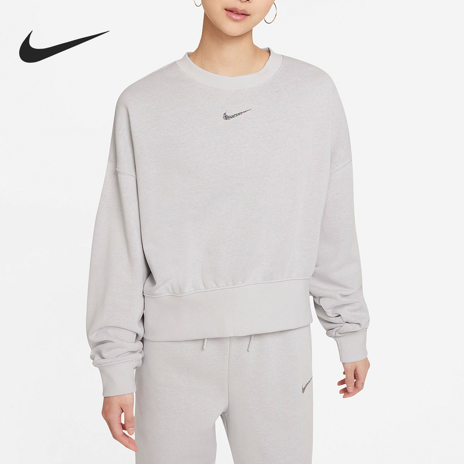 Nike/耐克正品2021休闲圆领卫衣