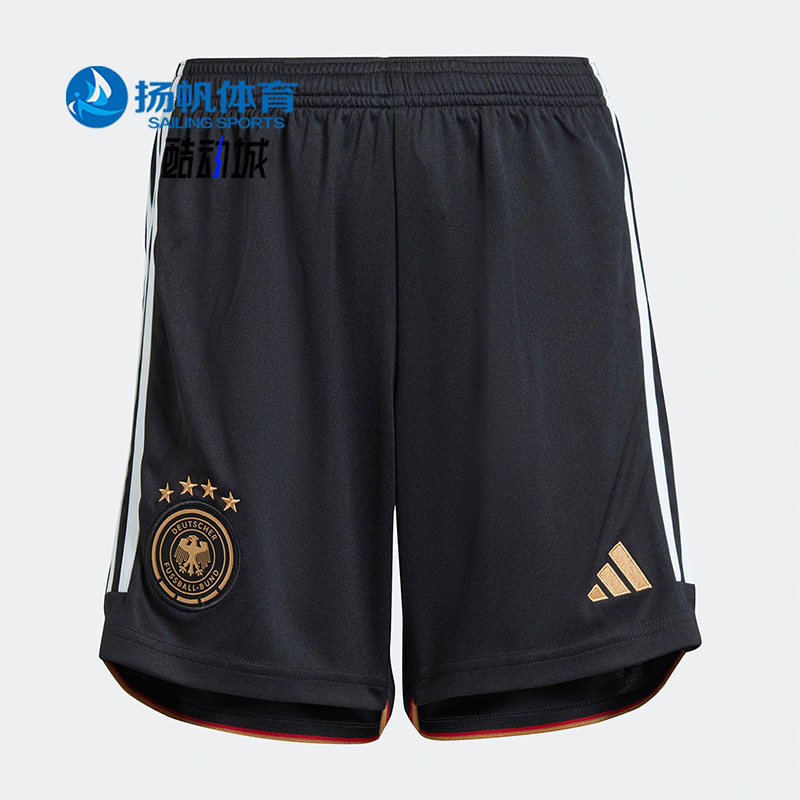 Adidas/阿迪达斯正品德国队主场足球新款大童运动透气短裤 HF1465