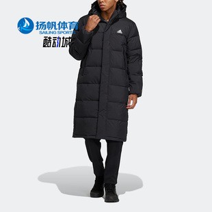 Adidas 冬季 新款 男女运动保暖连帽羽绒服HZ5345 阿迪达斯正品
