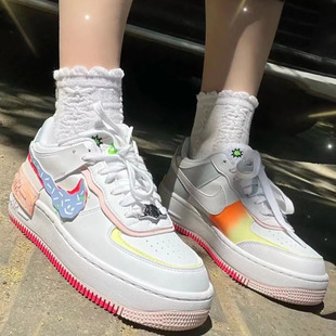 耐克正品 DV1364 AF1 空一号女子运动休闲板鞋 111 SHADOW Nike