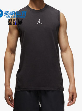 Nike/耐克正品Jordan夏季新款男子宽松跑步圆领无袖T恤DM1828-010