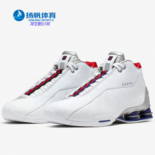 Nike/耐克正品新款Shox BB4男子气柱缓震篮球鞋CD9335 AT7843 - 封面