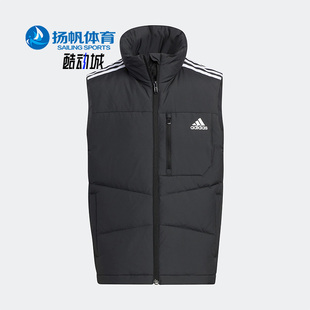 新款 Adidas 冬季 大童运动保暖防风羽绒马甲 阿迪达斯正品 HM7159