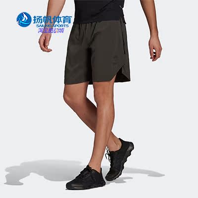 阿迪达斯男子透气运动短裤