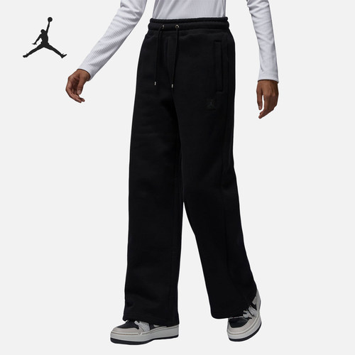 Nike/耐克正品JORDAN FLIGHT 女子加绒保暖阔腿长裤FD7225