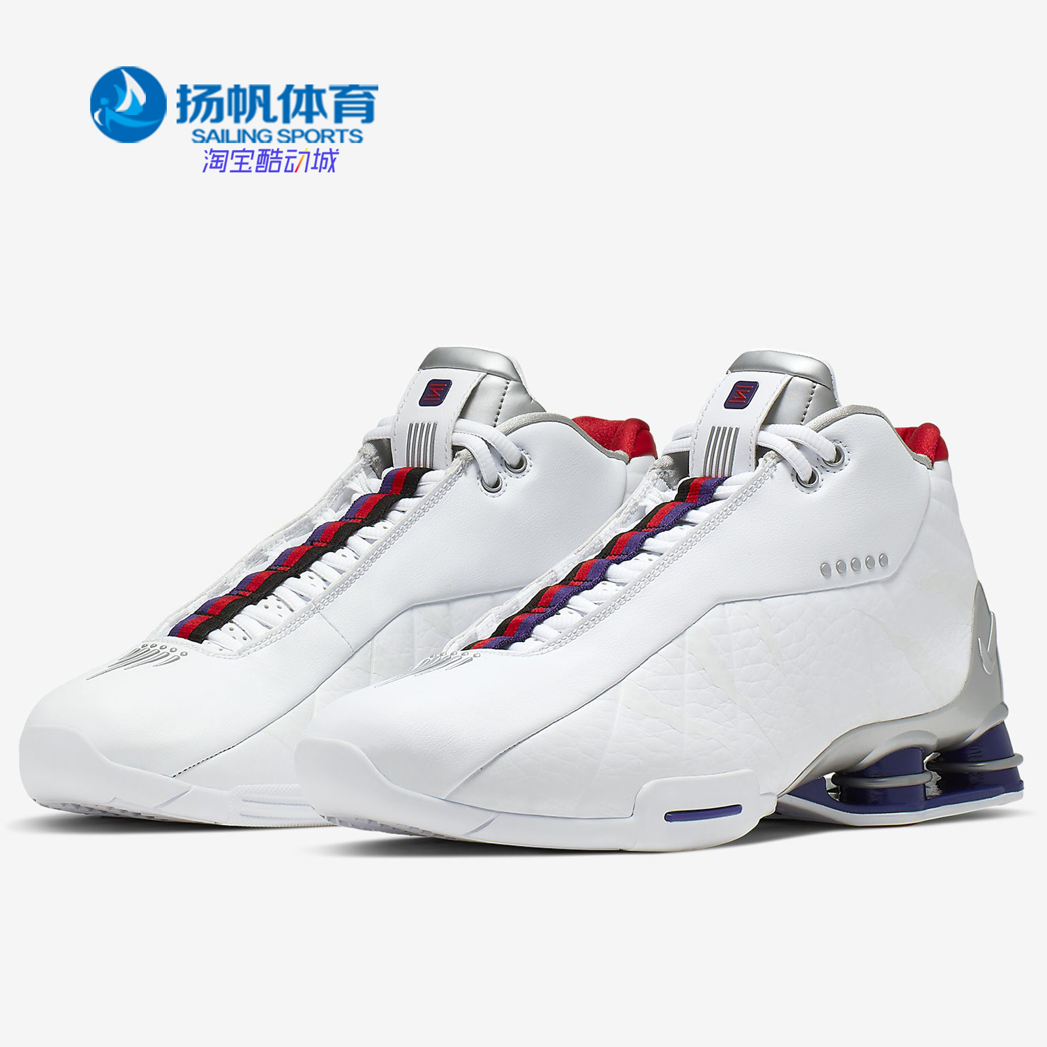 Nike/耐克正品 Shox BB4 卡特多伦多猛龙 气柱篮球鞋 CD9335-100