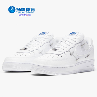 白黑空军板鞋 Nike CT1990 AF1四钩纯白 Force1 耐克正品 Air