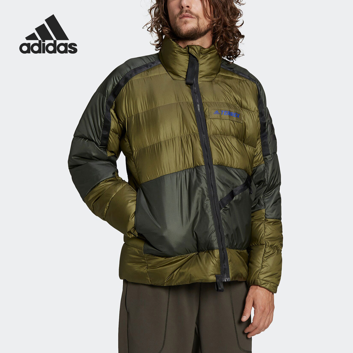 阿迪达斯男子正品运动羽绒服清仓特价GQ3690【亚洲码】