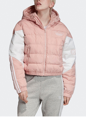 Adidas/阿迪达斯正品冬季三叶草 DOWN JACKET女子羽绒服FL0038