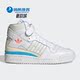 阿迪达斯正品 三叶草FORUM Adidas HI女子高帮运动休闲鞋 GY8164