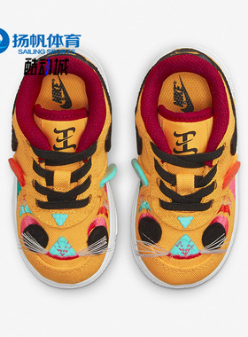 Nike/耐克正品FORCE 1 LV8 TD婴童新年款运动防滑童鞋DQ5072-701