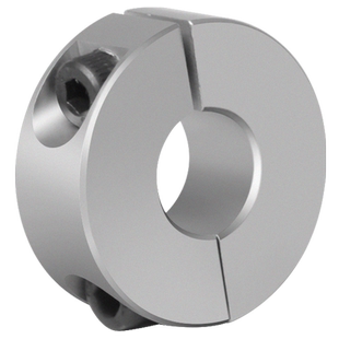 分离型光轴固定环夹紧环夹轴器限位环锁紧套抱紧轴环含螺丝SCSP轴