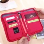 Lưu trữ đa chức năng chống nước ở nước ngoài thư mục di động clip ID gói bảo vệ gia đình hoàn thiện hộ chiếu gói thẻ vé gói - Túi thông tin xác thực túi đựng giấy tờ xe
