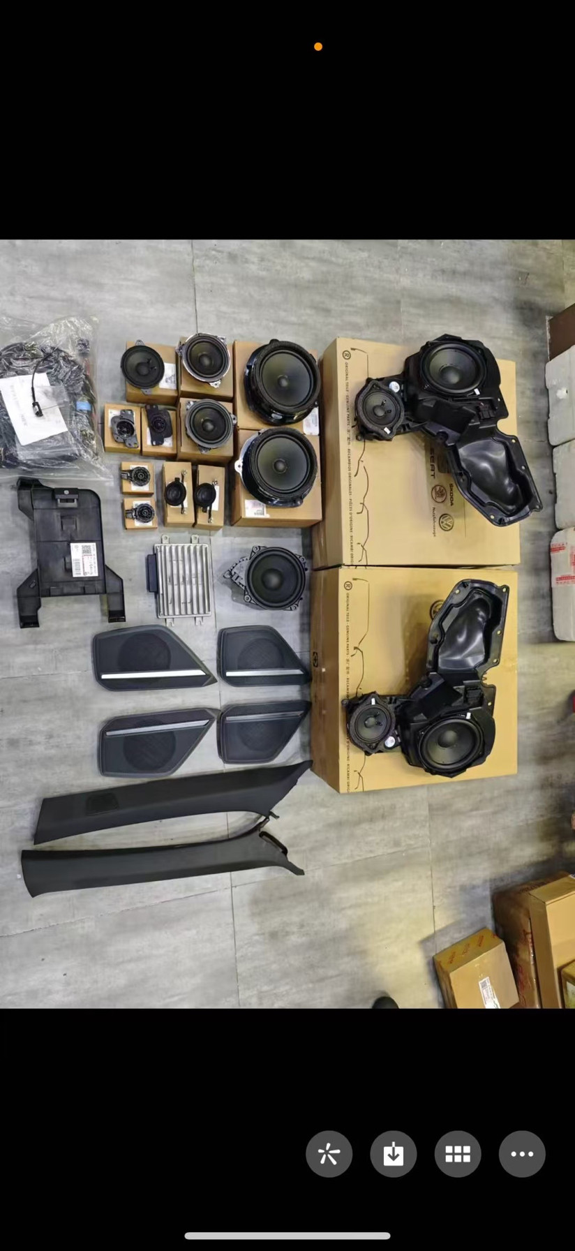 新款A6LC8全新BO音响全车BO音响功放全套BO音响