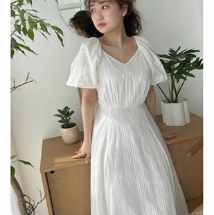 463，li_l y 白色连衣裙纯棉面料