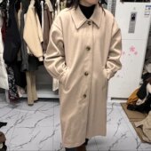 466 燕麦色毛呢外套