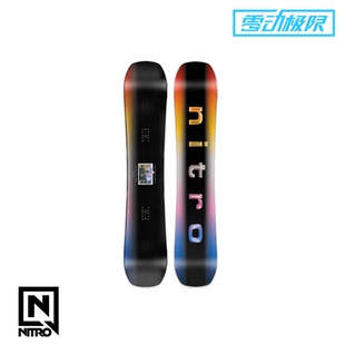 零动极限 W25 NITRO 彩虹单板滑雪板 男款 平花 公园