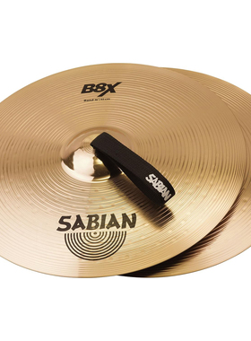 对镲SABIAN沙滨B8X乐团16英寸41422军镲41622加拿大41822行进18