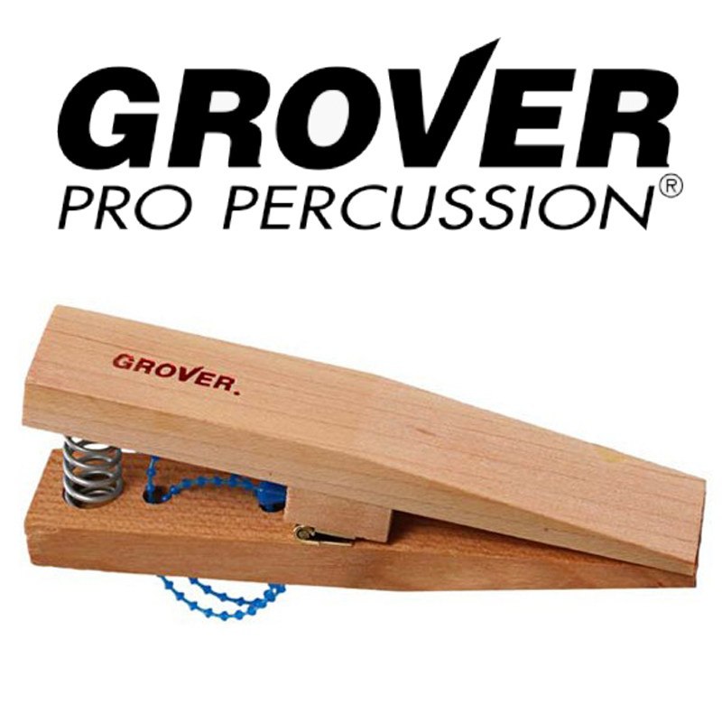 美国进口GROVER 岩石枫木专业三角铁夹子木质乐器 挂钩PTC包邮