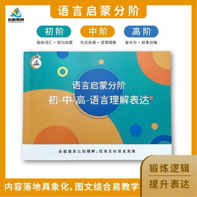 限时特价语言启蒙分阶-从初阶-中阶-高阶-语言理解表达