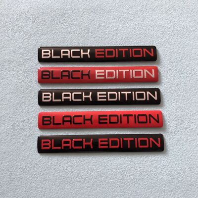 BLACKEDITION金属车贴