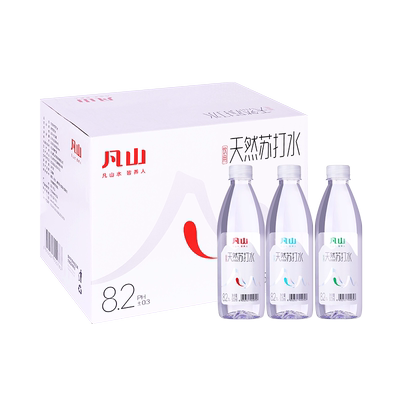 凡山天然苏打水330ml*12瓶整箱