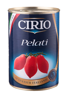 茄意欧去皮番茄酱意大利面酱Cirio Pelati Peeled Plum Tomatoes