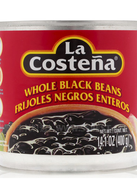 墨西哥乐口泰香煎黑豆（整粒）La Costena Whole Black Beans400g