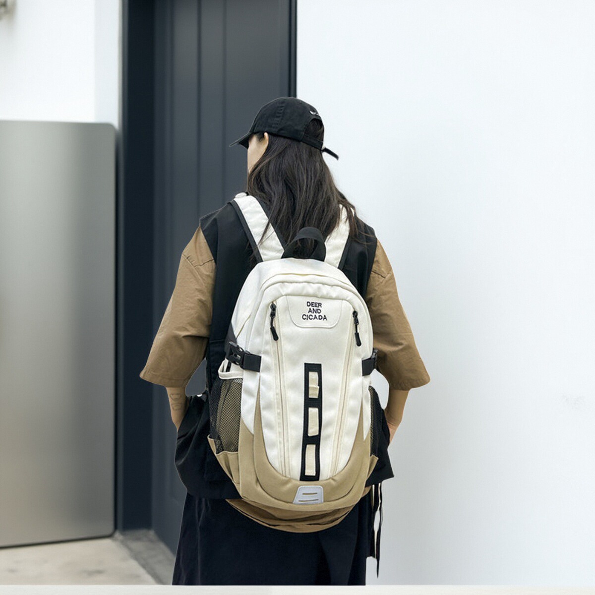 ALP学生休闲书包 小众户外登山运动双肩包轻便防泼水大容量双肩包
