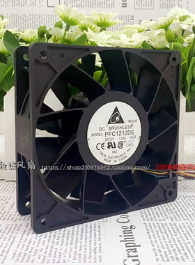 原装PFC1212DE 12CM 12038 12V 3.24A PWM温控暴力大风量散热风扇