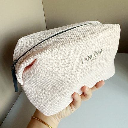兰蔻化妆包女便携2025新款化妆包高端大容量收纳高奢版外出化妆包