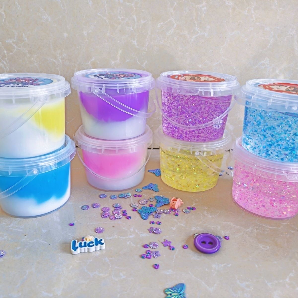 史莱姆胶减压玩具起泡胶无毒儿童盖泡泡胶拉丝胶