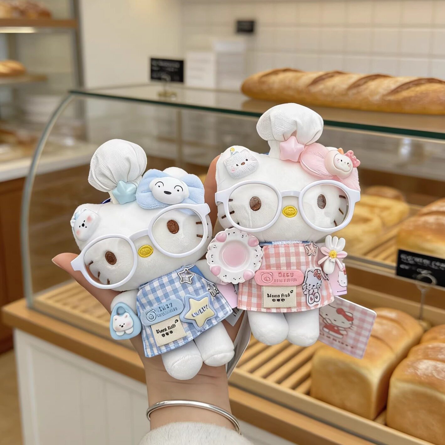 [正版hellokitty]包包挂件玩偶送女生礼物包挂饰可爱尚绒坊哈喽kt