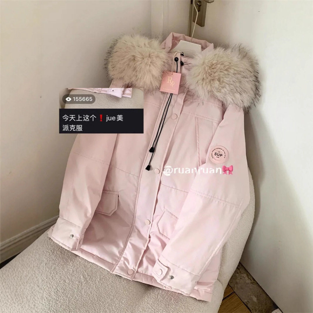 2026儿童冬装羽绒棉服洋气韩版冲锋衣休闲棉袄女童加厚棉袄外套潮