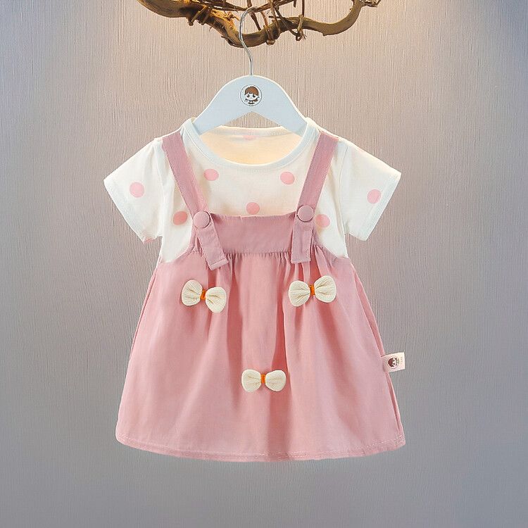 女童夏季连衣裙婴儿衣服夏款女宝宝夏装裙子小女孩儿童公主裙夏天