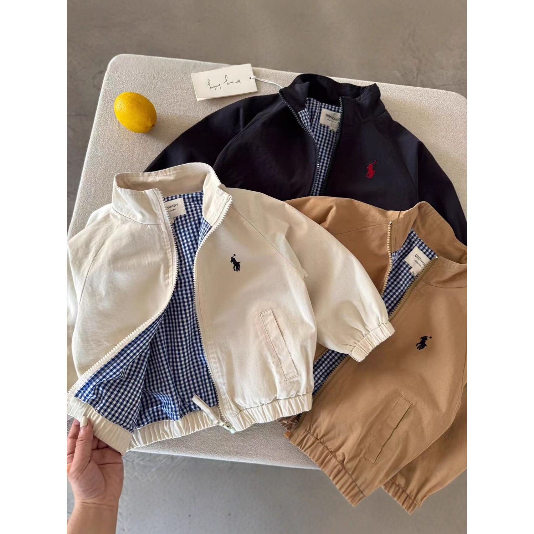 儿童外套2026秋款童装男童潮牌刺绣夹克宝宝小童上衣大童春秋衫