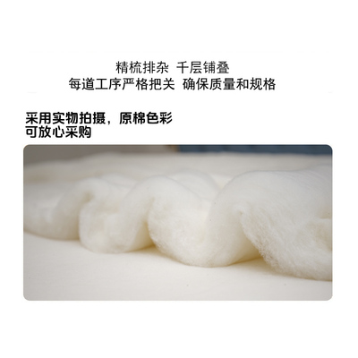 新疆纯棉花母婴级长绒棉宝宝棉被芯褥子棉絮填充棉宝宝被褥专用