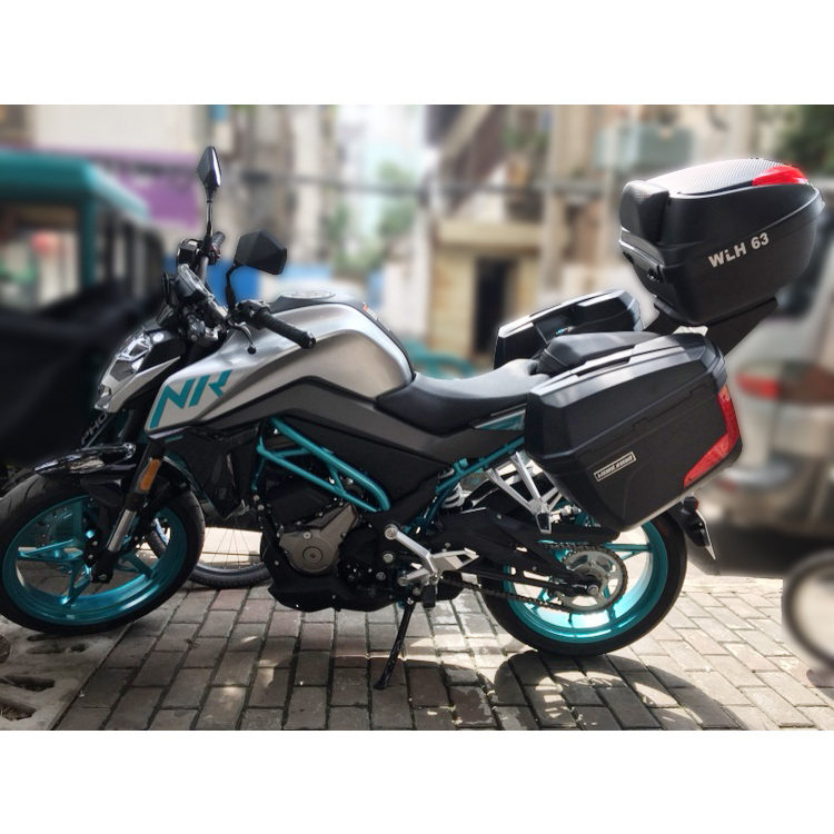 春风NK250摩托车边箱三箱挂箱尾箱机车旅行箱储物箱改装配件侧箱