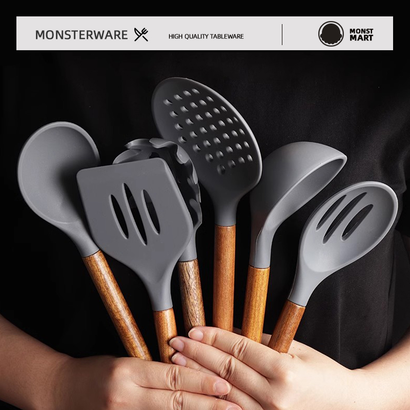 不粘锅专用厨房炒菜硅胶铲子