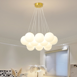 法式 温馨艺术灯具 轻奢吊灯简约现代客厅主卧室餐厅房间灯2025新款