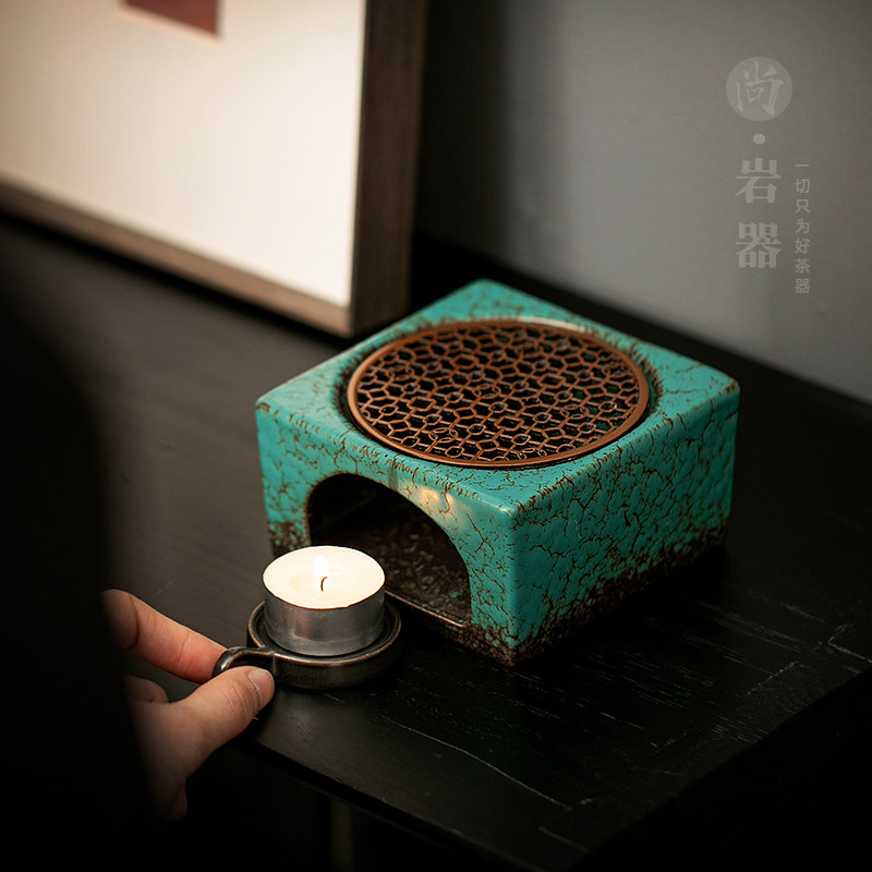 复古蜡烛加热煮茶炉陶瓷暖茶底座中式茶壶温茶炉家用保温炉蜡烛炉,餐饮具,煮茶炉,淘宝优惠券,粉丝福利购,淘宝优惠卷