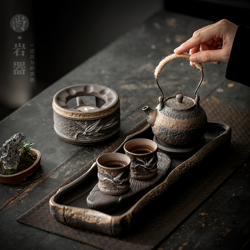 茶壶茶杯干泡小茶台功夫茶具套装