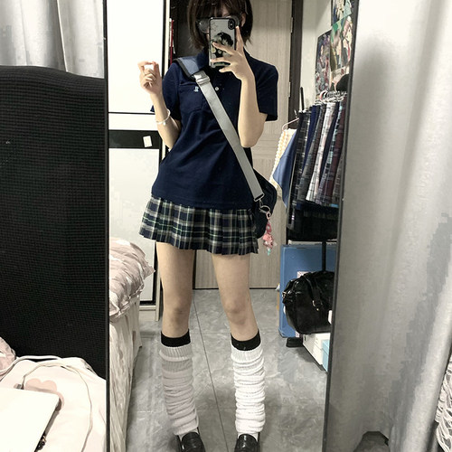 JK制服格裙日系学院风半身裙