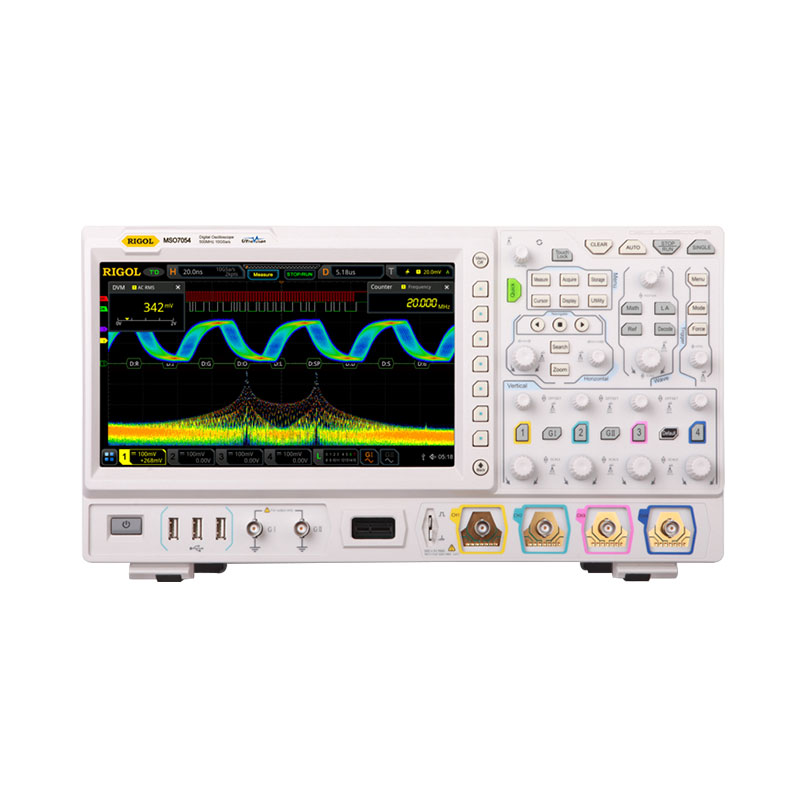 RIGOL/普源数字示波器MSO7014/7024/7034/7054带16通道逻辑分析-封面