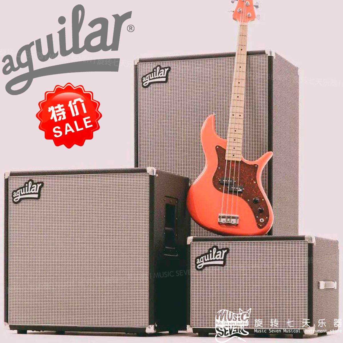 【特价】Aguilar DB112 DB410 DB810美产 贝斯 箱体 乐器/吉他/钢琴/配件 贝司音箱 原图主图